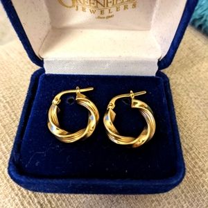 14k Gold Hoop Earrings